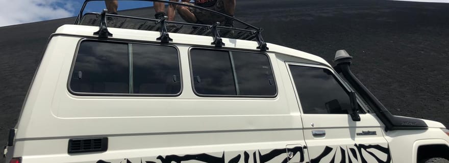 Depuis León : Randonnée et ascension du volcan Cerro Negro