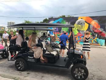 Wynwood Art District: 1-stündige Street-Art-Tour im Golfcart Wynwood Art District: 1-stündige Street-Art-Tour im Golfcart