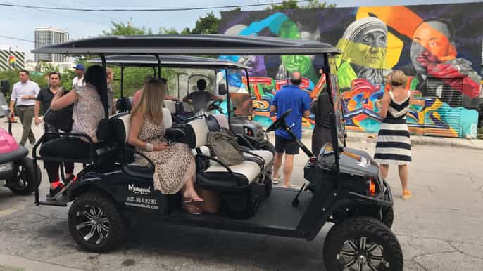 wynwood art district 1stündige streetarttour im golfcart