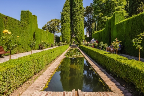 Grenade : Alhambra et palais nasrides avec billet coupe-file
