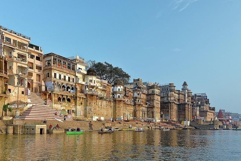 Varanasi: Morning Tour with Yoga Session and Boat Ride Standard Option