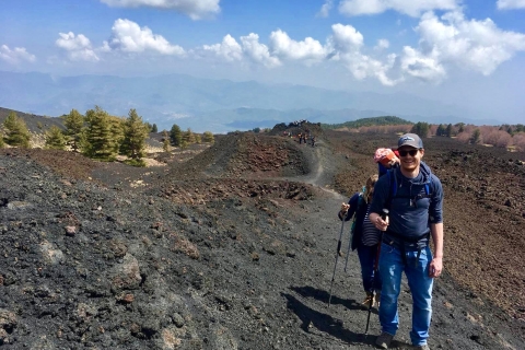 Etna : trek aux cratères de l'éruption de 2002
