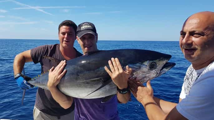 barcelona viagem de pesca costeira