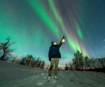 Tromsø: Aurora Borealis, Campfire, Hot Meal, Arctic Tour