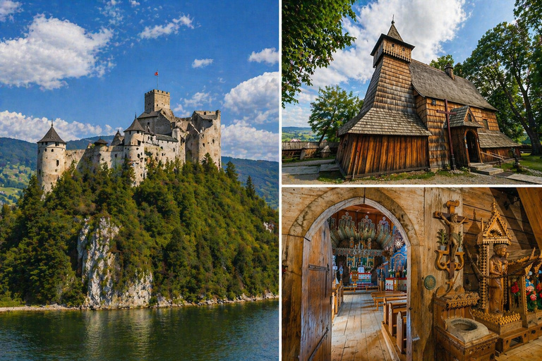 from Zakopane: Dunajec River fun Rafting in a pontoon