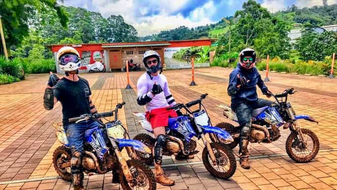 medellín minimotor dirt bike race