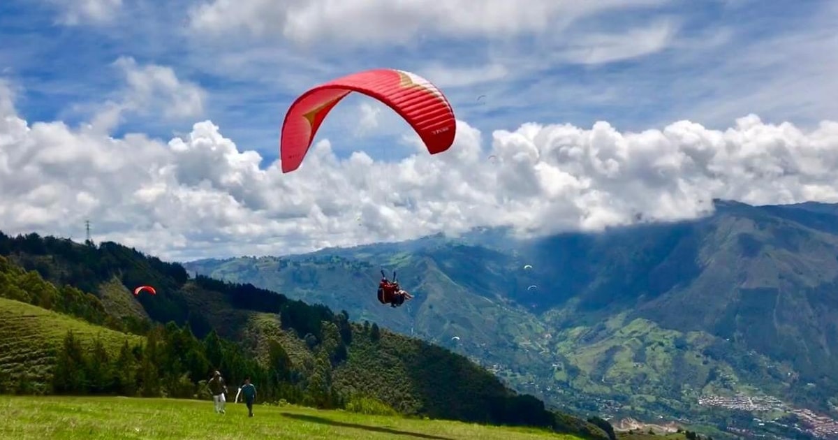 Medellín Paragliding in the Colombian Andes GetYourGuide