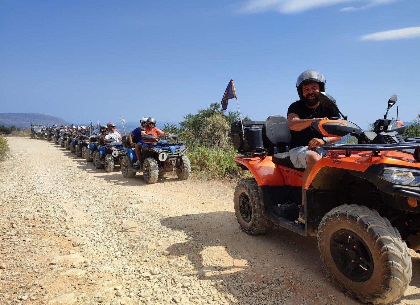 Fra Georgioupolis: Halvdags quad-ATV-safari