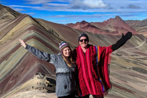 Van Cusco: Rainbow Mountain-dagtour met vroege toegang