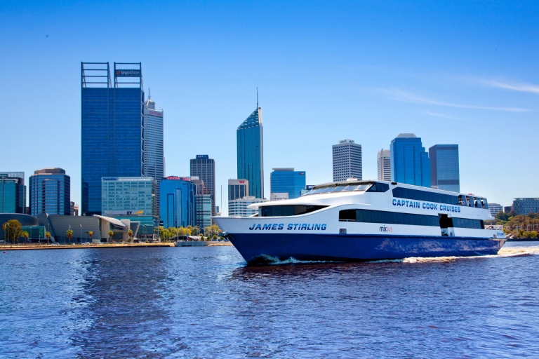 Swan River: Croisière aller-retour depuis Perth ou FremantleDépart de Perth