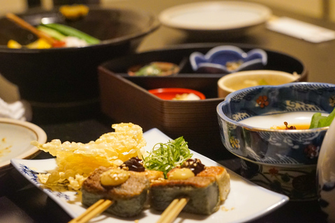 Kyoto: visite guidée gastronomique de 3 heures à Gion la nuit