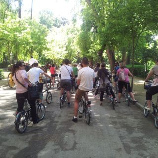 Seville: Relaxing City Bike Tour with a Tour Guide