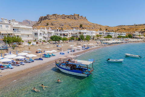 Sailing Lindos & Hidden Bays with Captain Vasilis