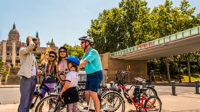 excursão de bicicleta particular em barcelona