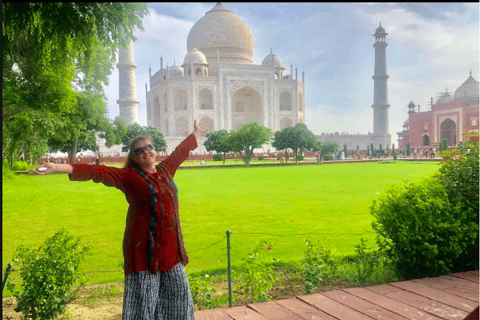 Agra: visite d'une journée complète de la ville avec le Taj Mahal et le Fort AgraOption standard