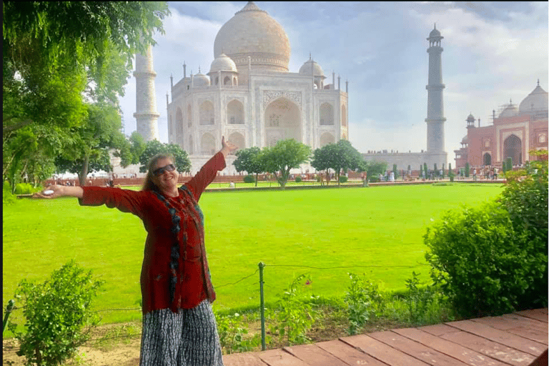 Agra: visite d'une journée complète de la ville avec le Taj Mahal et le Fort AgraOption standard