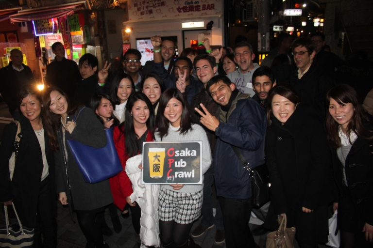 Osaka: Visita guiada a un pub