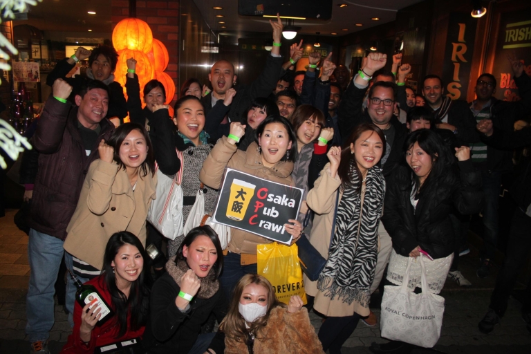 Osaka: Geführter Pub Crawl