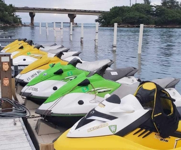 Puerto Rico: Excursión guiada en moto acuática por la costa este hasta Isla Verde