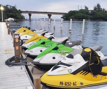 Puerto Rico: Guidet tur på jetski på østkysten til Isla Verde