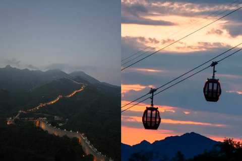 Beijing: Private Mutianyu Great Wall Evening Experience