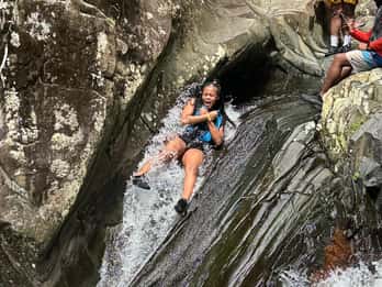 Fajardo: El Yunque Waterslide, Waterfalls, & Rope Swing Tour