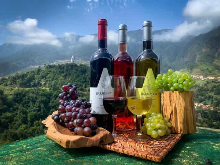 From Funchal FullDay Skywalk & Madeira Wine Tasting Tour GetYourGuide