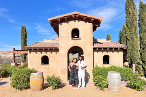 Sedona: Verde Valley Wine Tour with Pickup and Drop-off Visit 3 Vineyards (4-Hour)