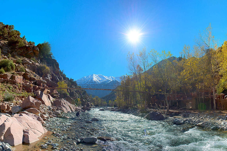 Desde Marrakech: Valle Ourika y paseo camello al atardecer