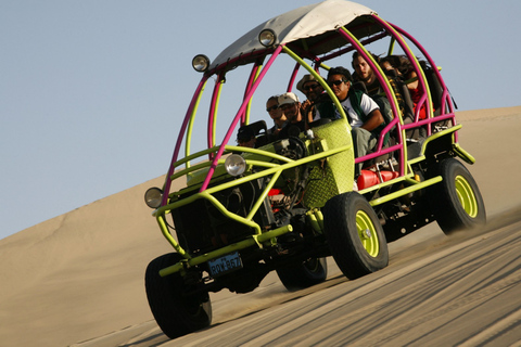 Från Lima: Huacachina Oasis Tour, vingård och solnedgång i öknen