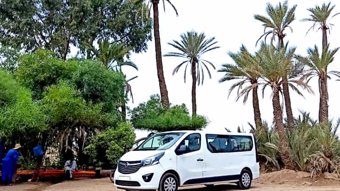 private transfer between marrakech airport palmeraie