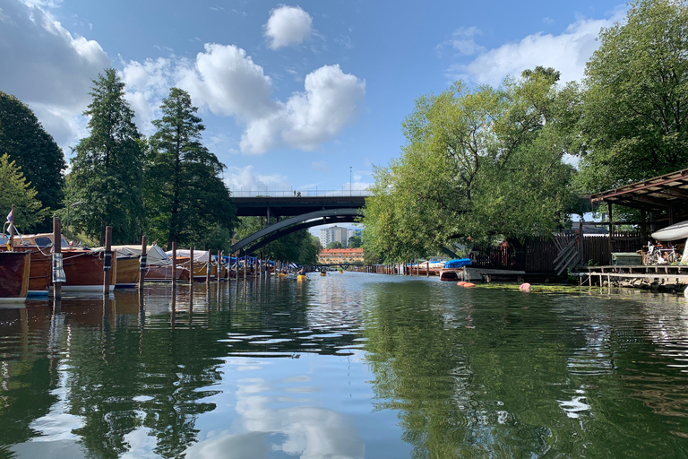 Stockholm : Excursion en kayak au coucher du soleil dans la ville + Fika suédoisVisite standard - guidée en anglais