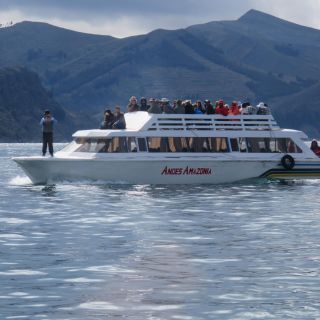 From La Paz: Lake Titicaca Tour and Zip Line Experience