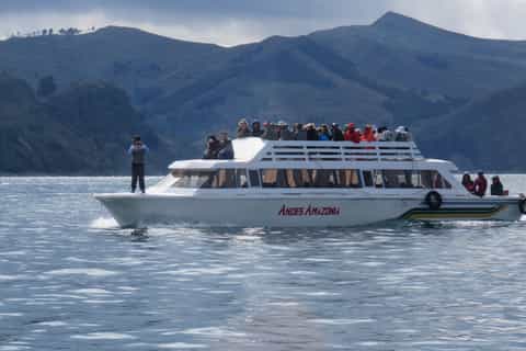 From La Paz: Lake Titicaca Tour and Zip Line Experience