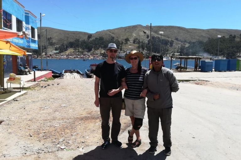 Desde La Paz: recorrido por el lago Titicaca y experiencia en tirolina