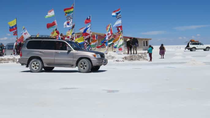 uyuni fullday salt flats tour with overnight hotel stay