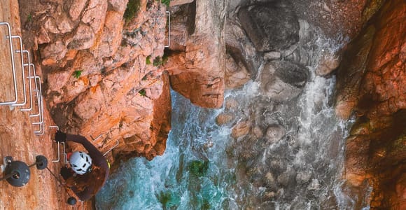Sant Feliu de Guíxols: Guided Via Ferrata at Cala del Molí