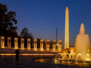Washington: Monumente bei Mondschein – Nächtliche Rundfahrt Washington: Monumente bei Mondschein – Nächtliche Rundfahrt