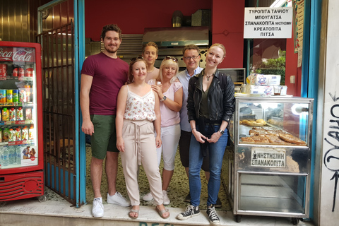 Atenas: o tour clássico de degustação de comidapasseio em alemão