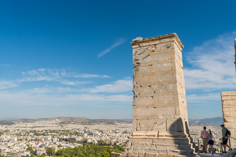 Athen: Akropolis-Tour mit lizenziertem FührerMit Eintrittskarte (für EU-Bürger)