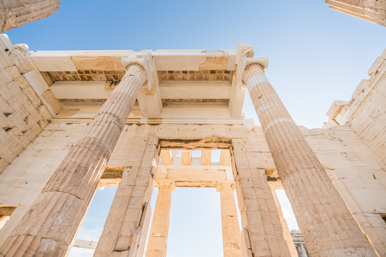 Athen: Akropolis-Tour mit lizenziertem FührerMit Eintrittskarte (für EU-Bürger)