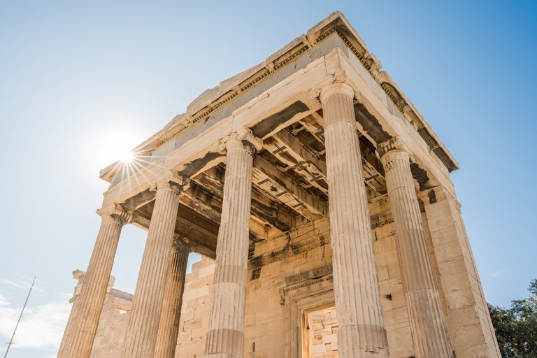 Athen: Akropolis-Tour mit lizenziertem FührerMit Eintrittskarte (für EU-Bürger)