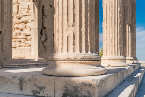 Athen: Akropolis-Tour mit lizenziertem FührerMit Eintrittskarte (für EU-Bürger)