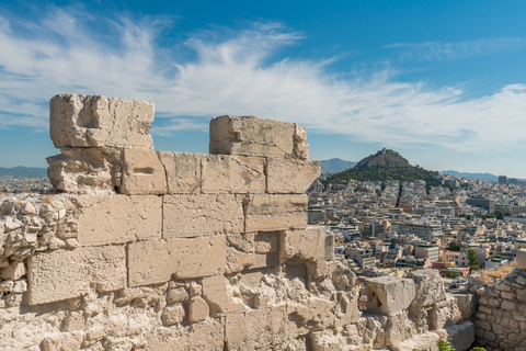 Athen: Akropolis-Tour mit lizenziertem FührerMit Eintrittskarte (für EU-Bürger)