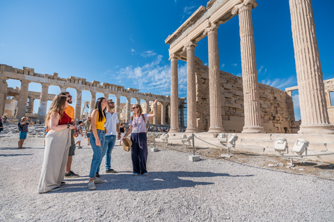 Athens: Acropolis Tour with Licensed Guide With Entry Ticket (for EU Citizens)