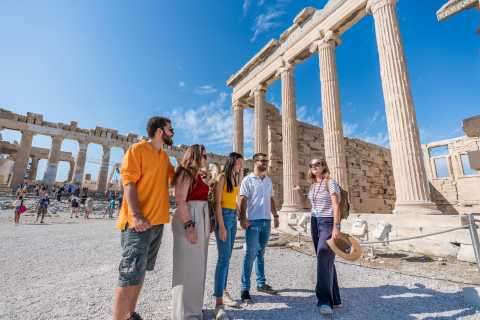 Atenas: Tour Guiado Acrópole em Pequenos Grupos c/ Ingresso