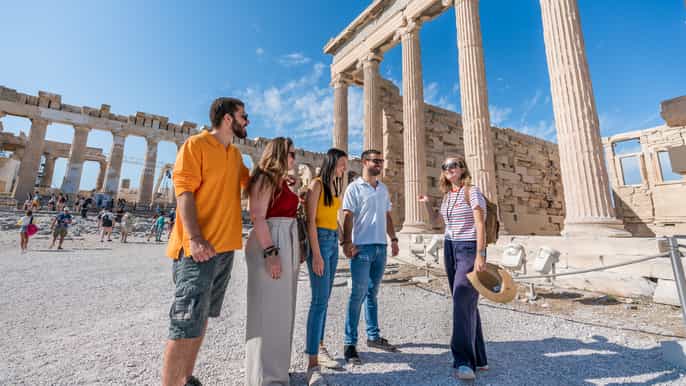 athens acropolis smallgroup guided tour with entry ticket