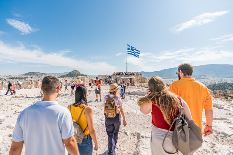 Atenas: Visita de la Acrópolis con guía tituladoCon billete de entrada (para ciudadanos de la UE)