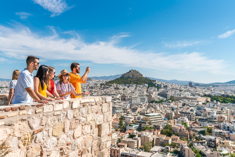 Athen: Akropolis-Tour mit lizenziertem FührerMit Eintrittskarte (für EU-Bürger)