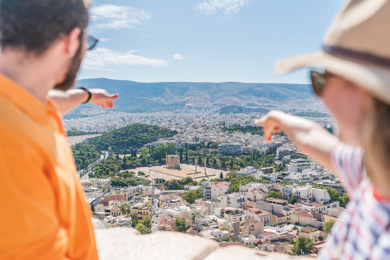 Athen: Akropolis-Tour mit lizenziertem FührerMit Eintrittskarte (für EU-Bürger)